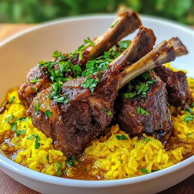 Lamb Shank Korma