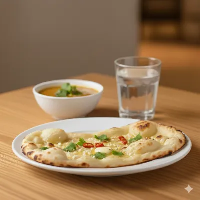 Chilli Garlic Naan
